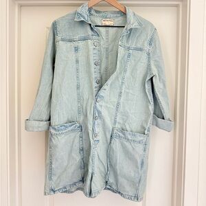 Free People We the Free Denim Romper